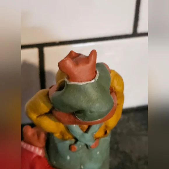 Annekabouke Bear Me Teddy Gnomy Friends Standing Figure Handmade